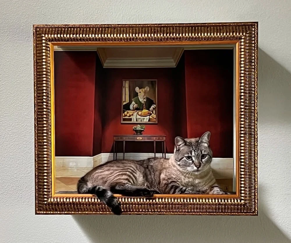 Frame Your Feline Shark Tank